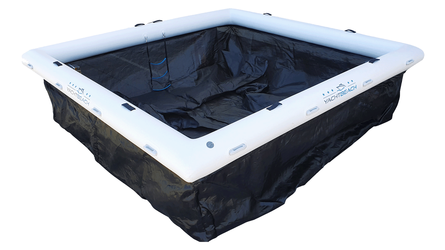Yachtbeach by Spinera Classic Pool for Yachts [4x4m w. 30cm Tube]