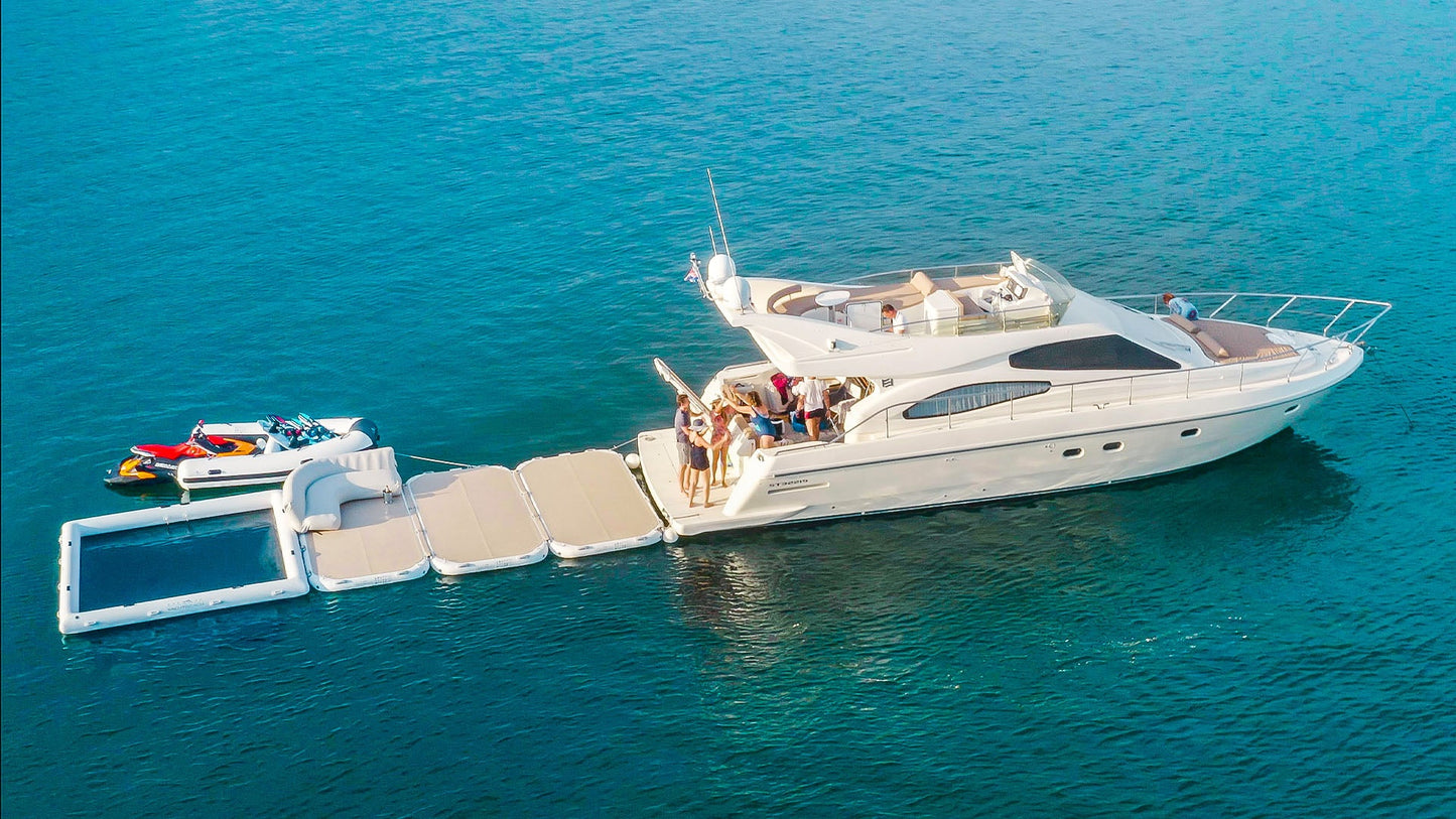 Yachtbeach by Spinera Classic Pool for Yachts [4x4m w. 30cm Tube]