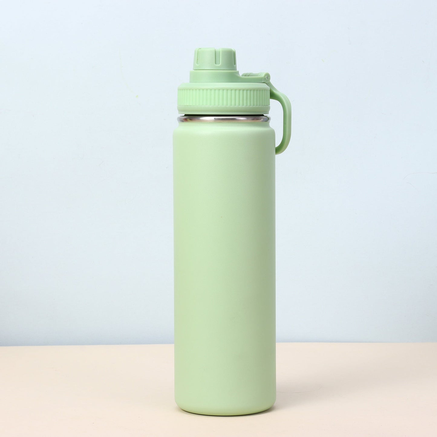 304 stainless steel double-layer vacuum portable household thermos cup