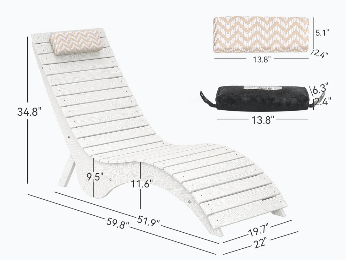 AquaCurve™ AquaWave Sun Shelf Chairs for In-Pool Use