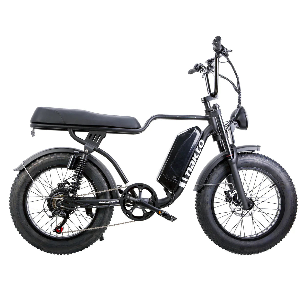 Nakto F2 Electric Bike 750W Motor - Black