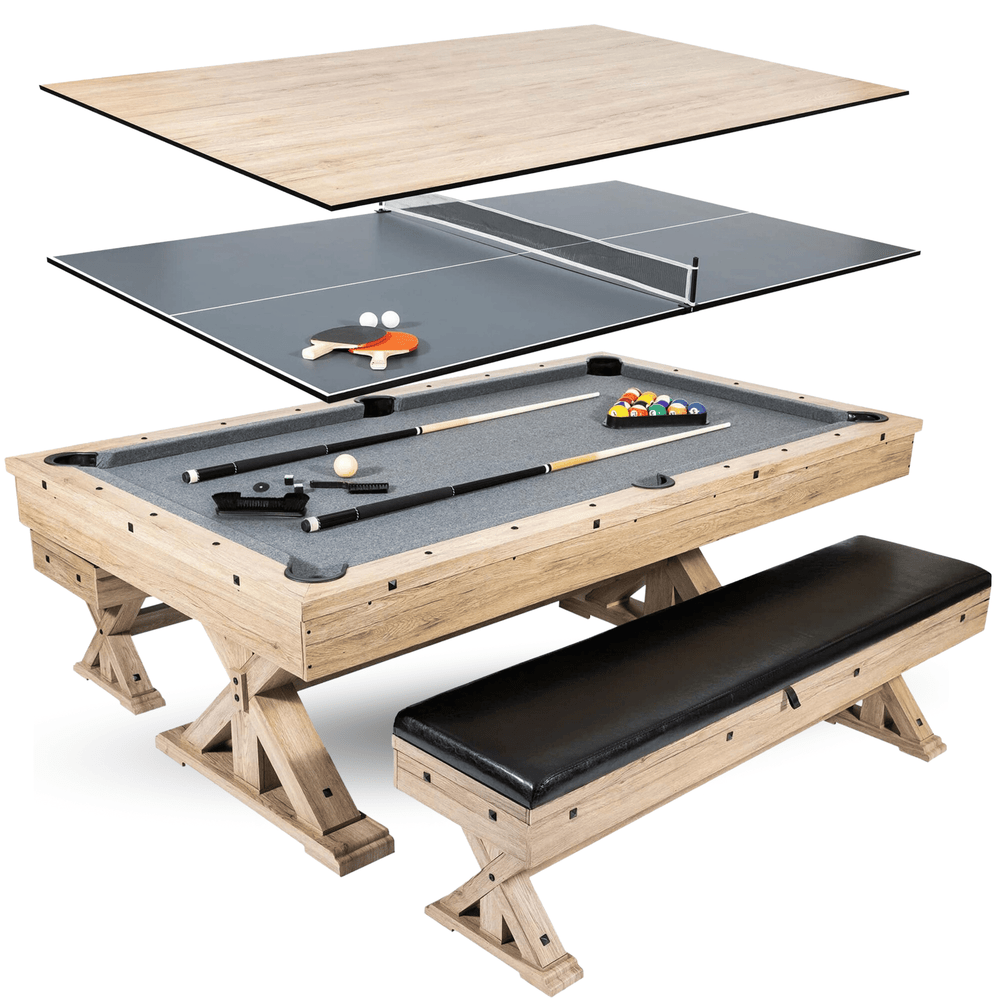Freetime Fun "The Rockford" 7' Multi - Game Table