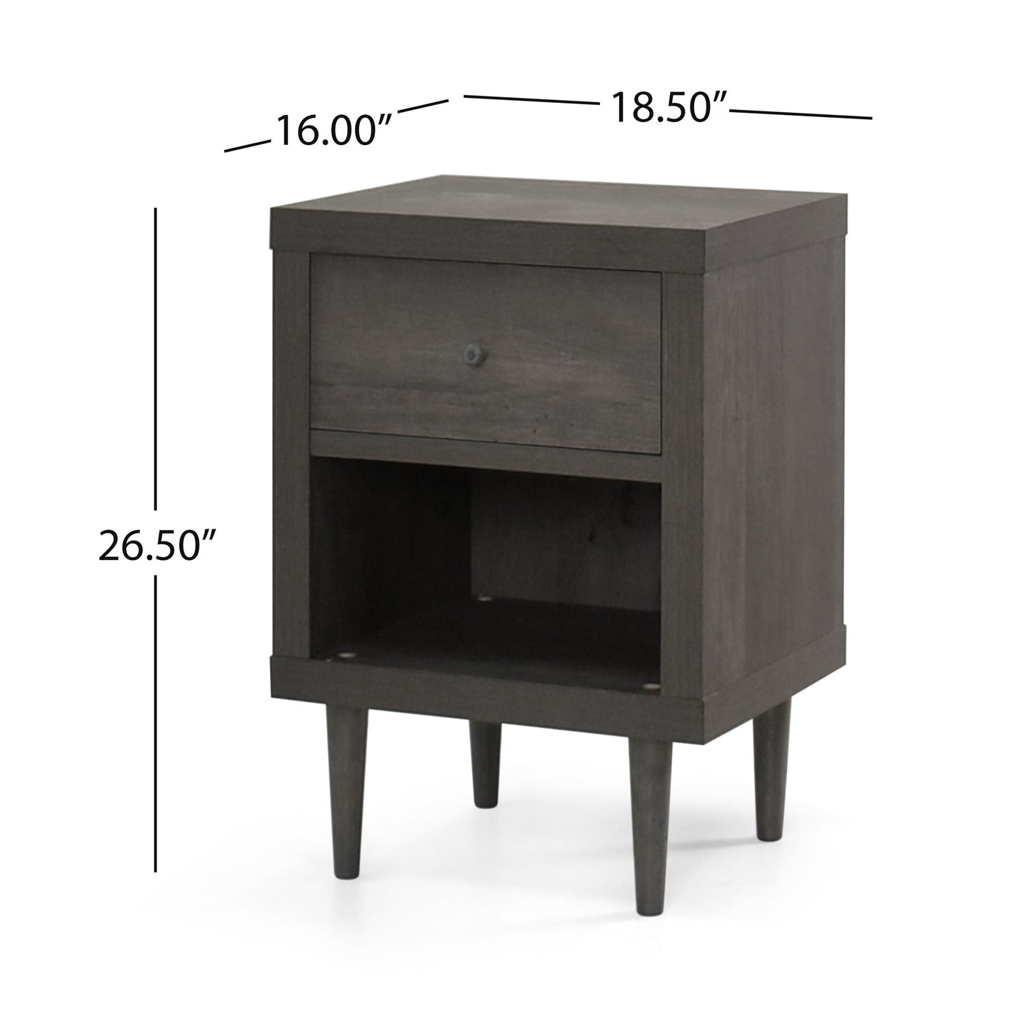 Nystrom Single Drawer Nightstand