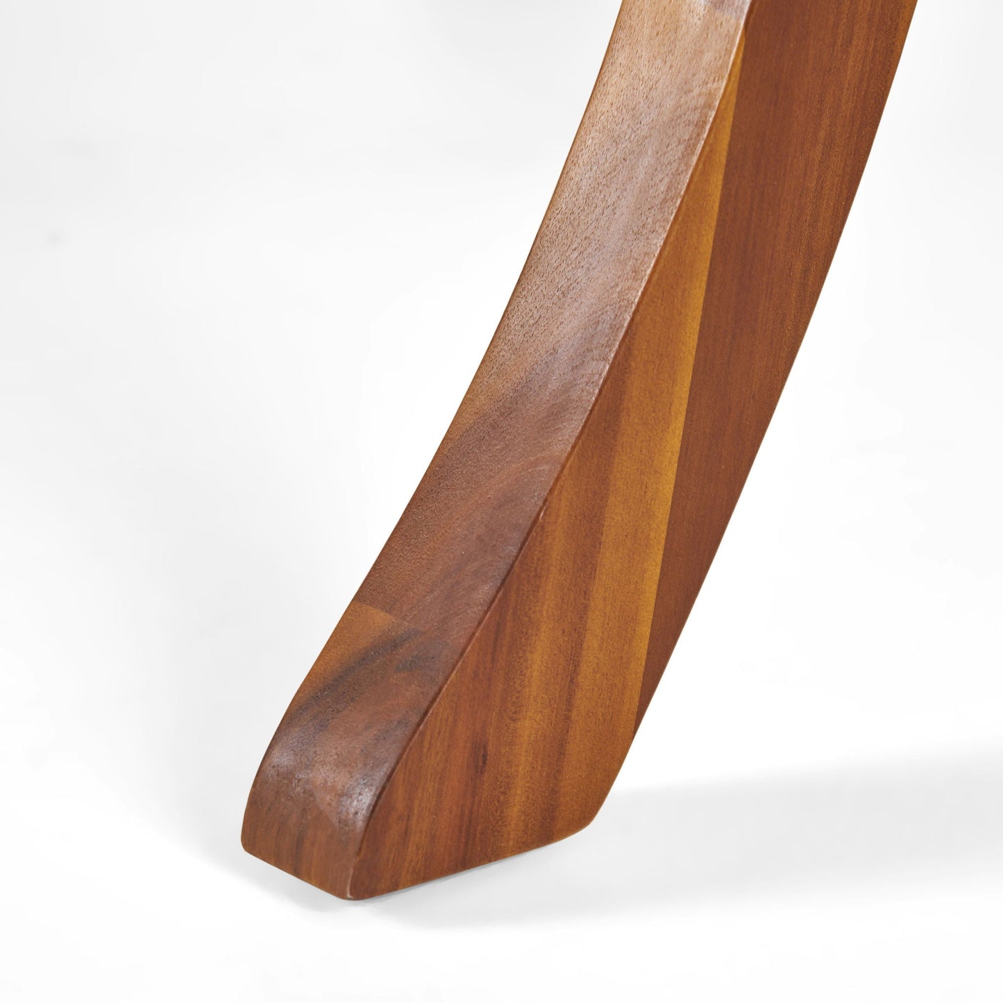 Hermosa Outdoor Acacia Wood Circular Dining Table