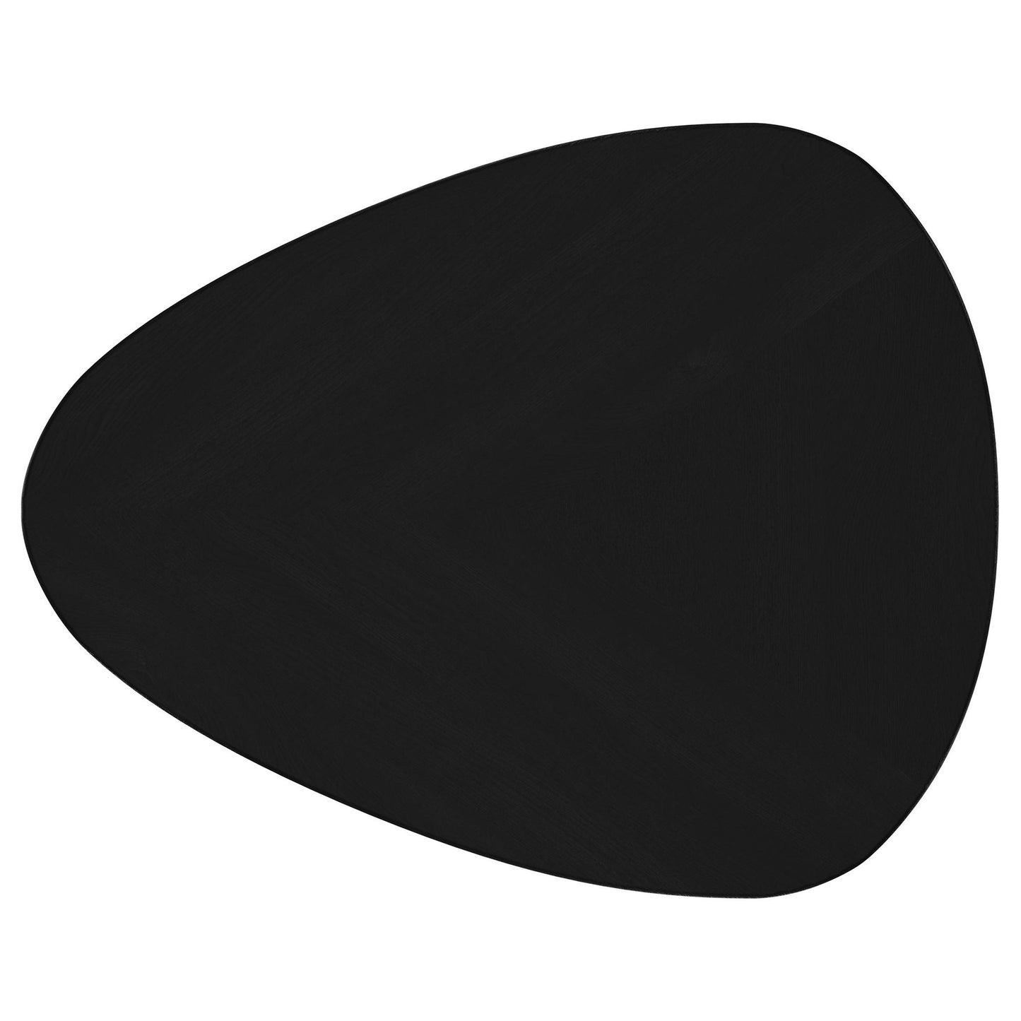 Xander - Triangular Table With Rounded Edges