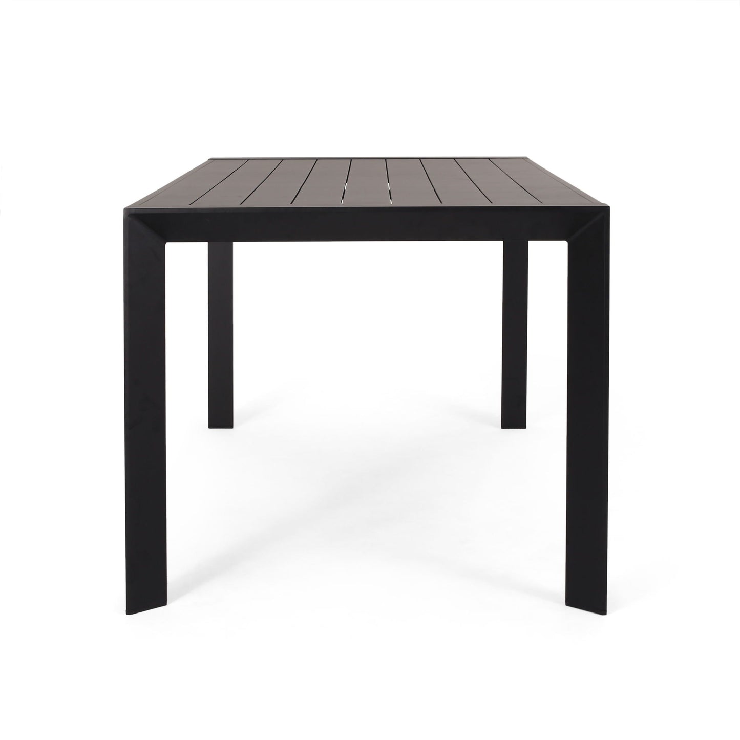 7 Piece Dining Set With Stackable Chairs