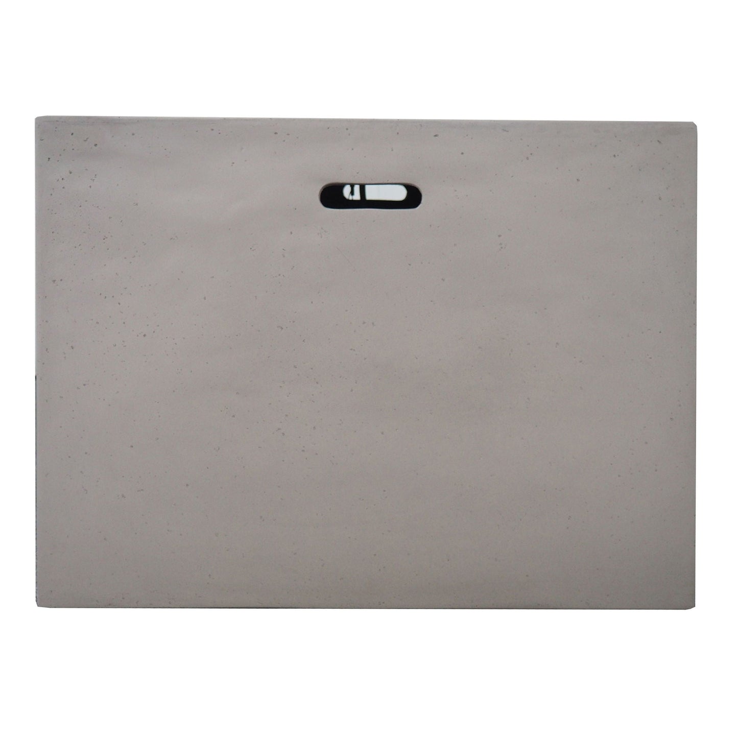 Outdoor Patio Square Gas Burning Concrete Fire Pit 40,000 BTU
