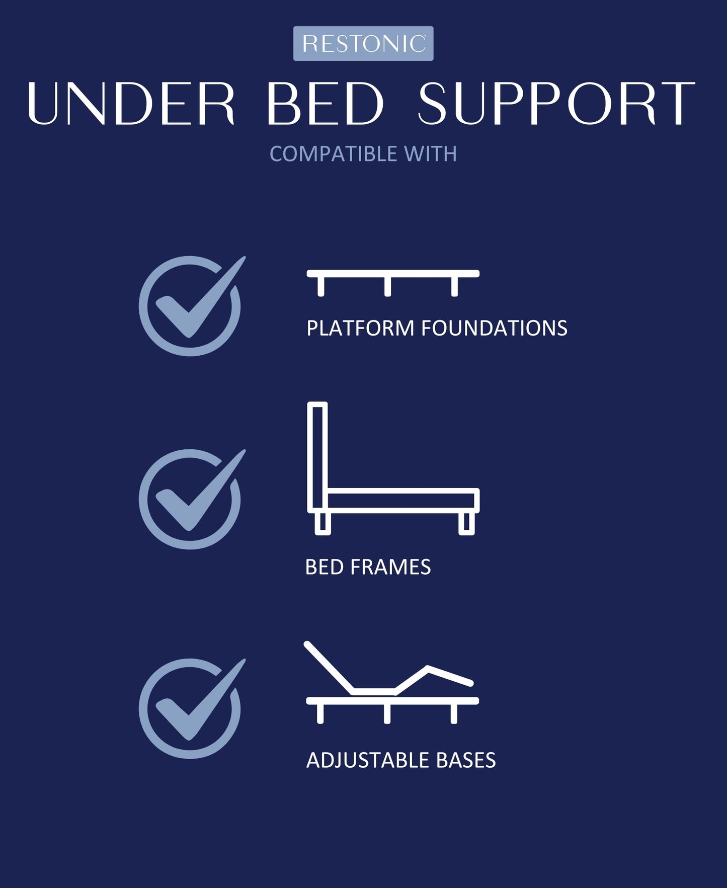 Restonic ComfortCare Hybrid Restful Nights Firm King Mattress