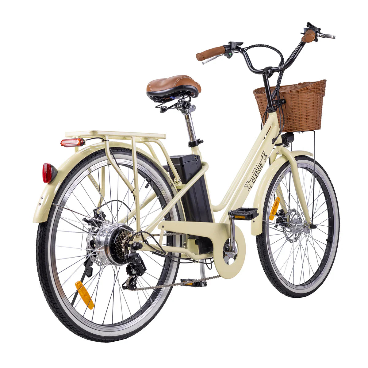 Nakto Classic 2 Electric Bike - Cream