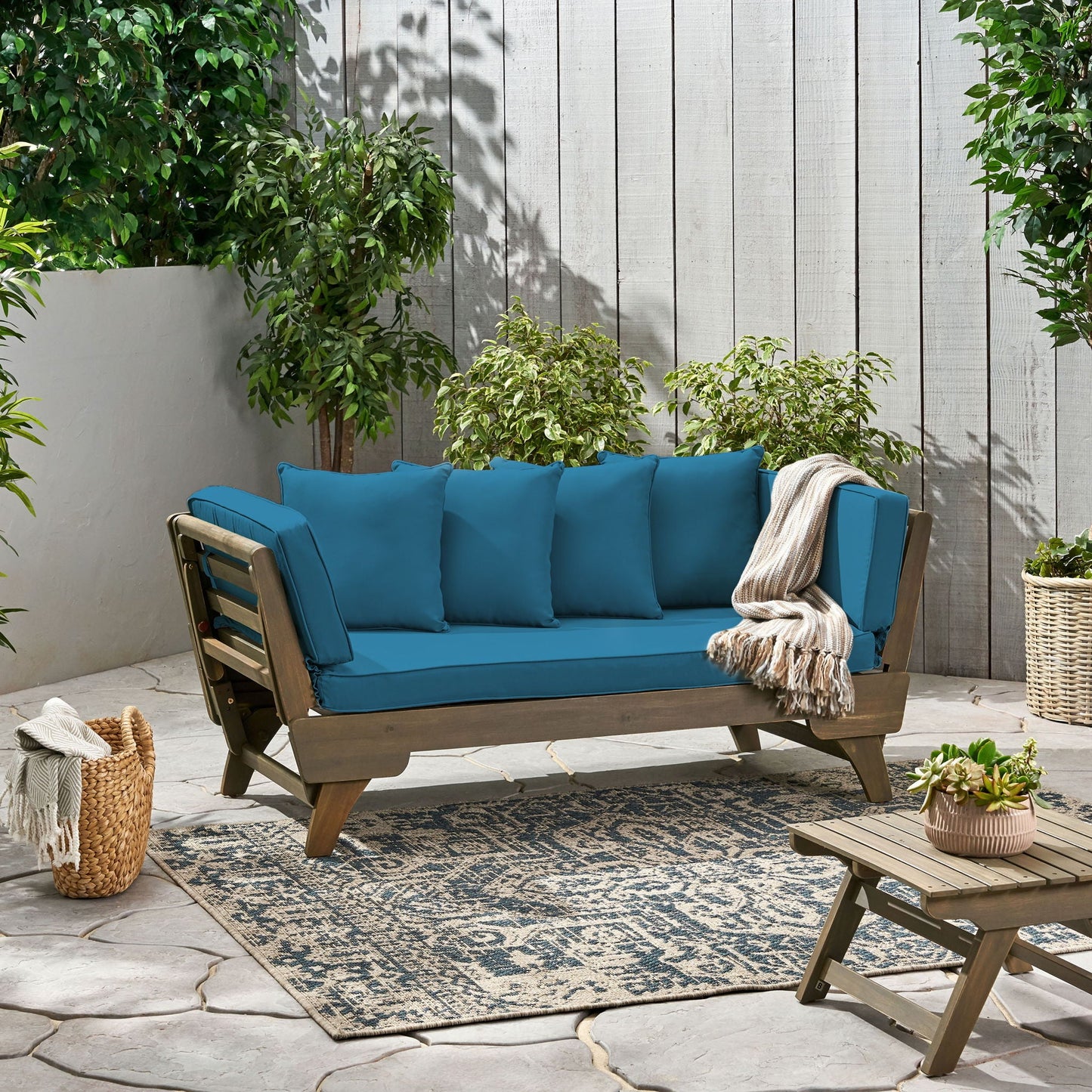 Ottavio Convertible Sofa Daybed With Water Resistant Cushions