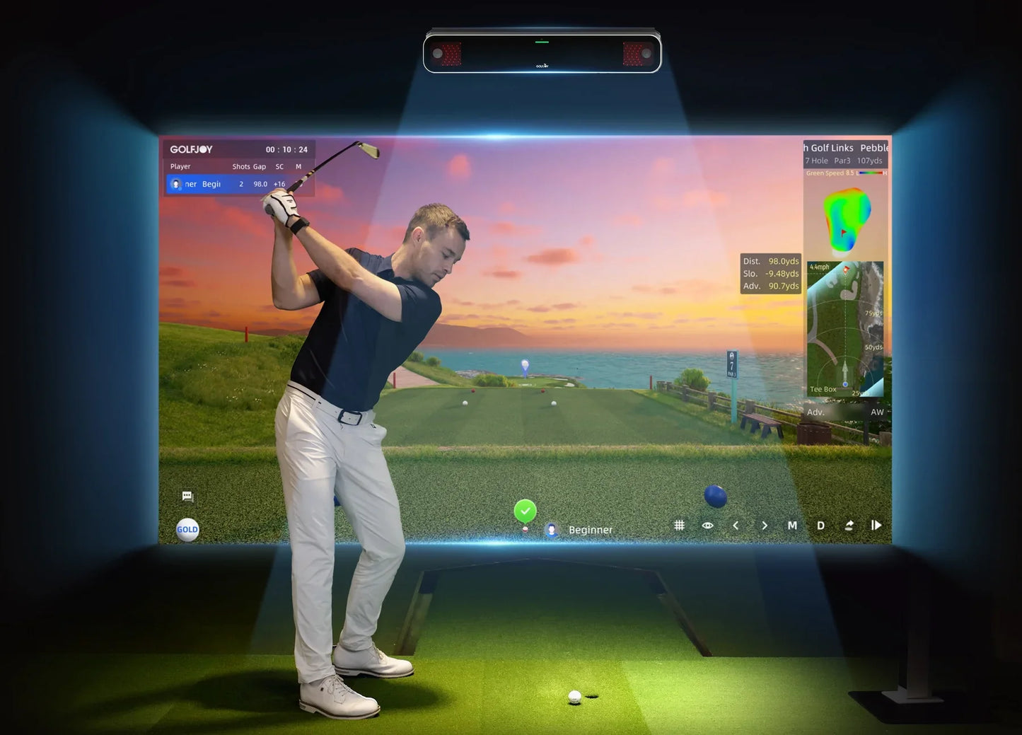 GOLFJOY Rigel 2 Overhead Launch Monitor