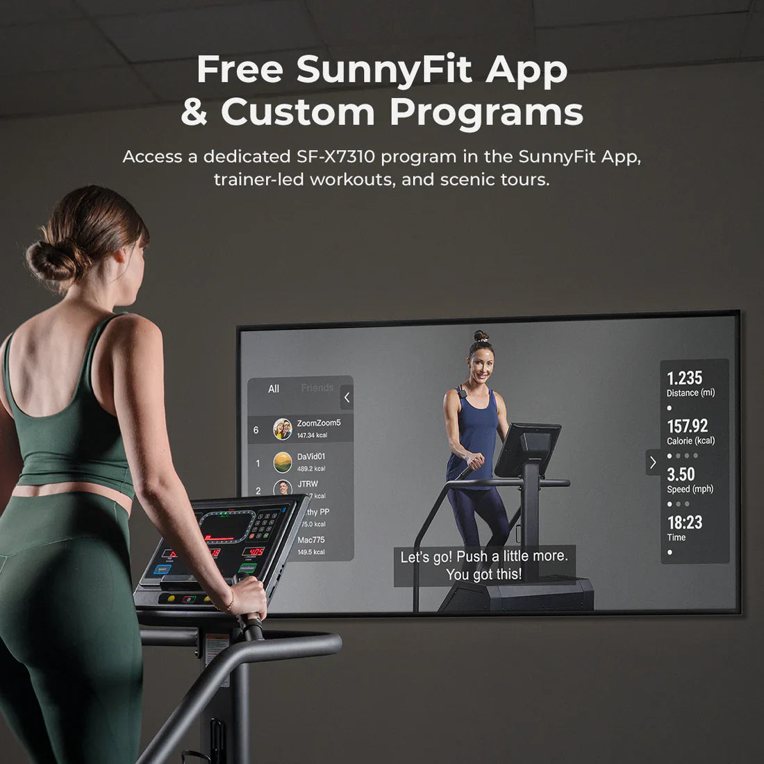 Premium Smart Stair Climber by Sunny Health & Fitness