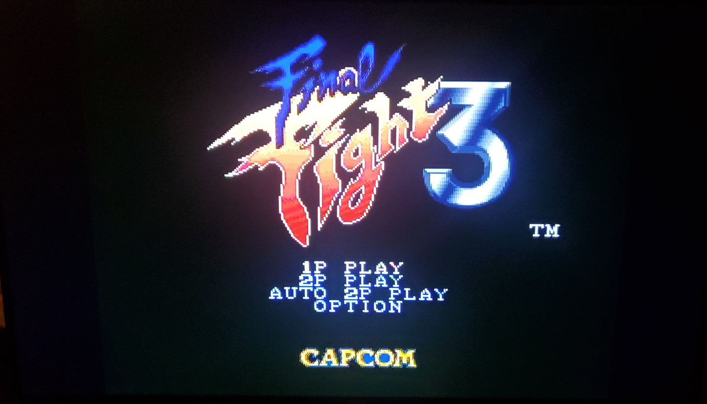 Final Fight 3 SNES Video Game Cartridge Super Nintendo