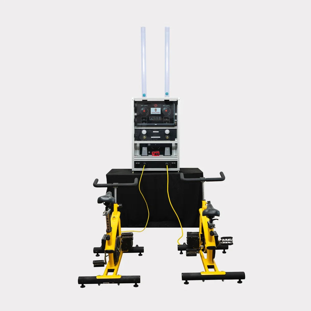 Power Racer Ultimate with Dual Exercise Bicycle Generators