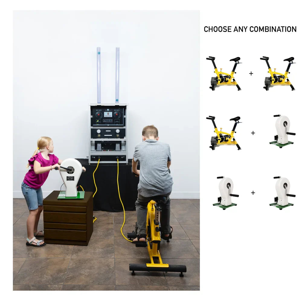 Power Racer Ultimate with Dual Exercise Bicycle Generators