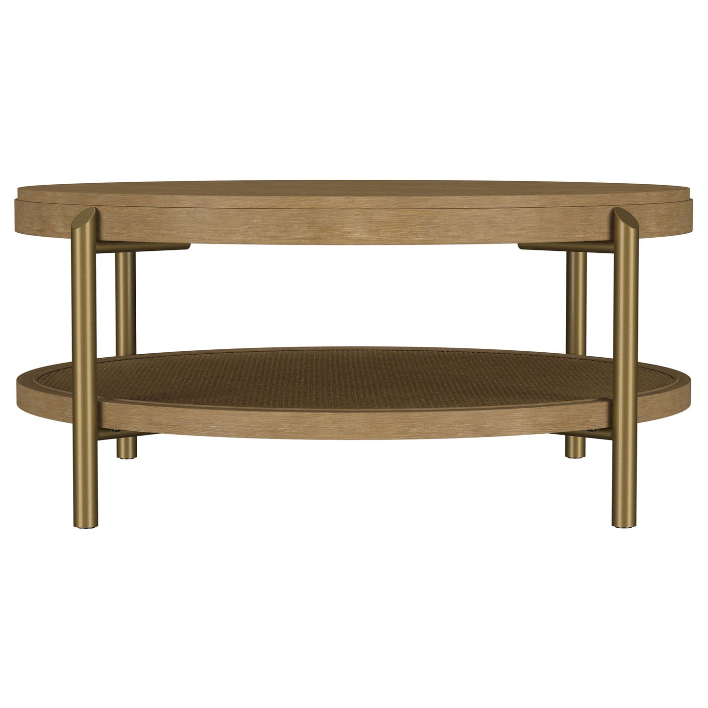 Benson - Round Table With Storage Shelf