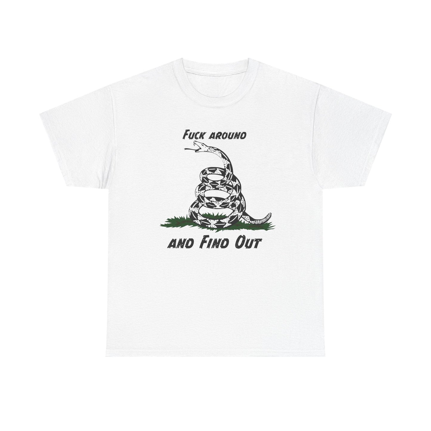 Walton & Johnson: FAFO Gadsden T-Shirt - 4LibertyShop.com