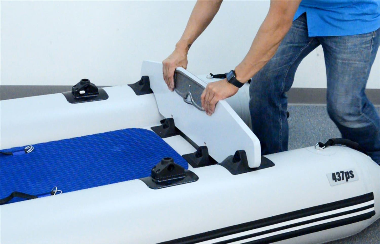 Sea Eagle 437ps Paddleski Inflatable Catamaran Boat