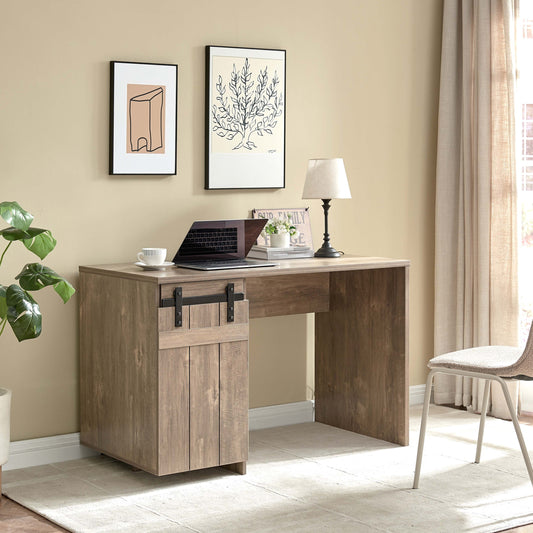 Home Office Desk Hazelnut