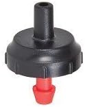 DIG Corporation PC Drip Emitters, 4 GPH, Red, Bag of 100