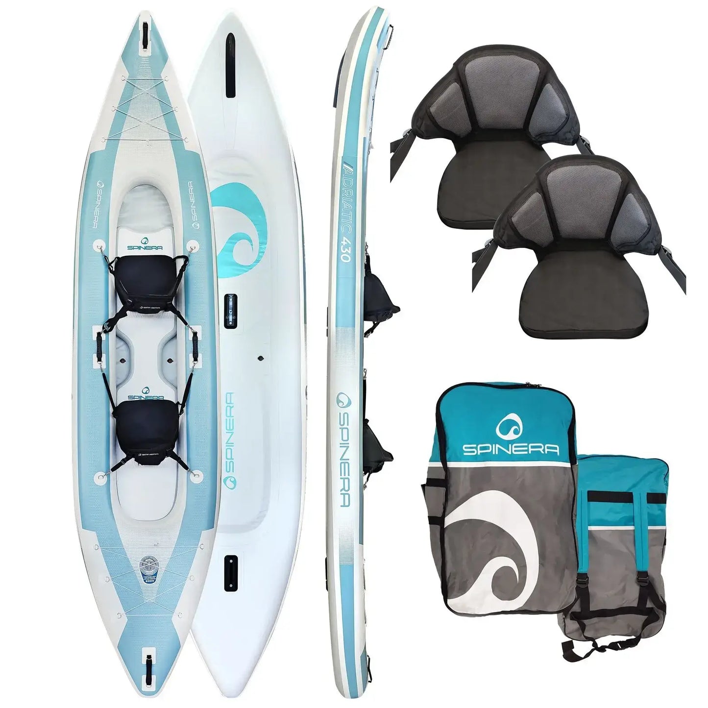 Spinera Adriatic 140 1-2 Person Kayak [14 ft x 36.5 in]