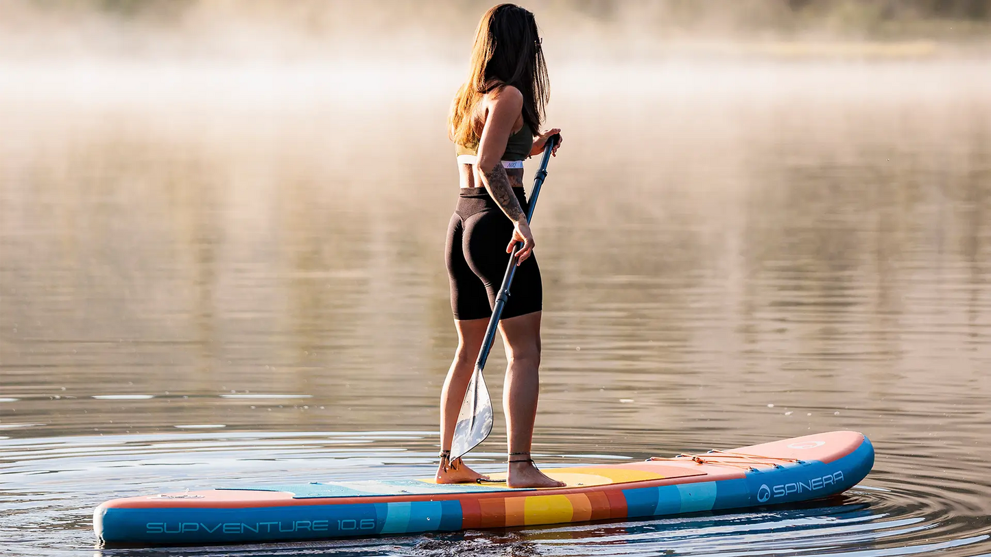 Spinera SUP Sunset 10.6 Stand Up Paddleboard [10.5 ft x 32.3 in x 6 in]