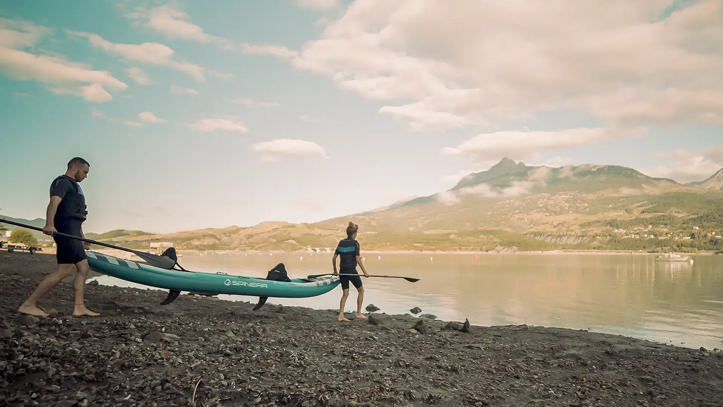 Spinera Hybris 105 Solo Inflatable Kayak [10.5 ft x 35.5 in]