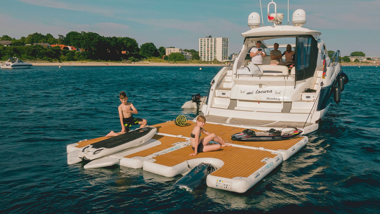 Yachtbeach by Spinera Multi Dock for Single Water Toy Storage [2.05m x 2.05m]