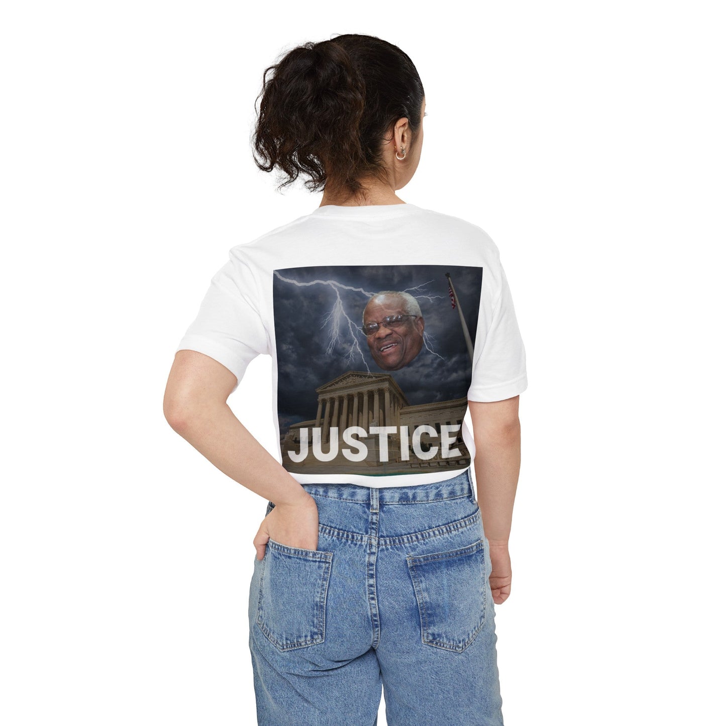 Lightning Bolt of Justice Pocket T-Shirt