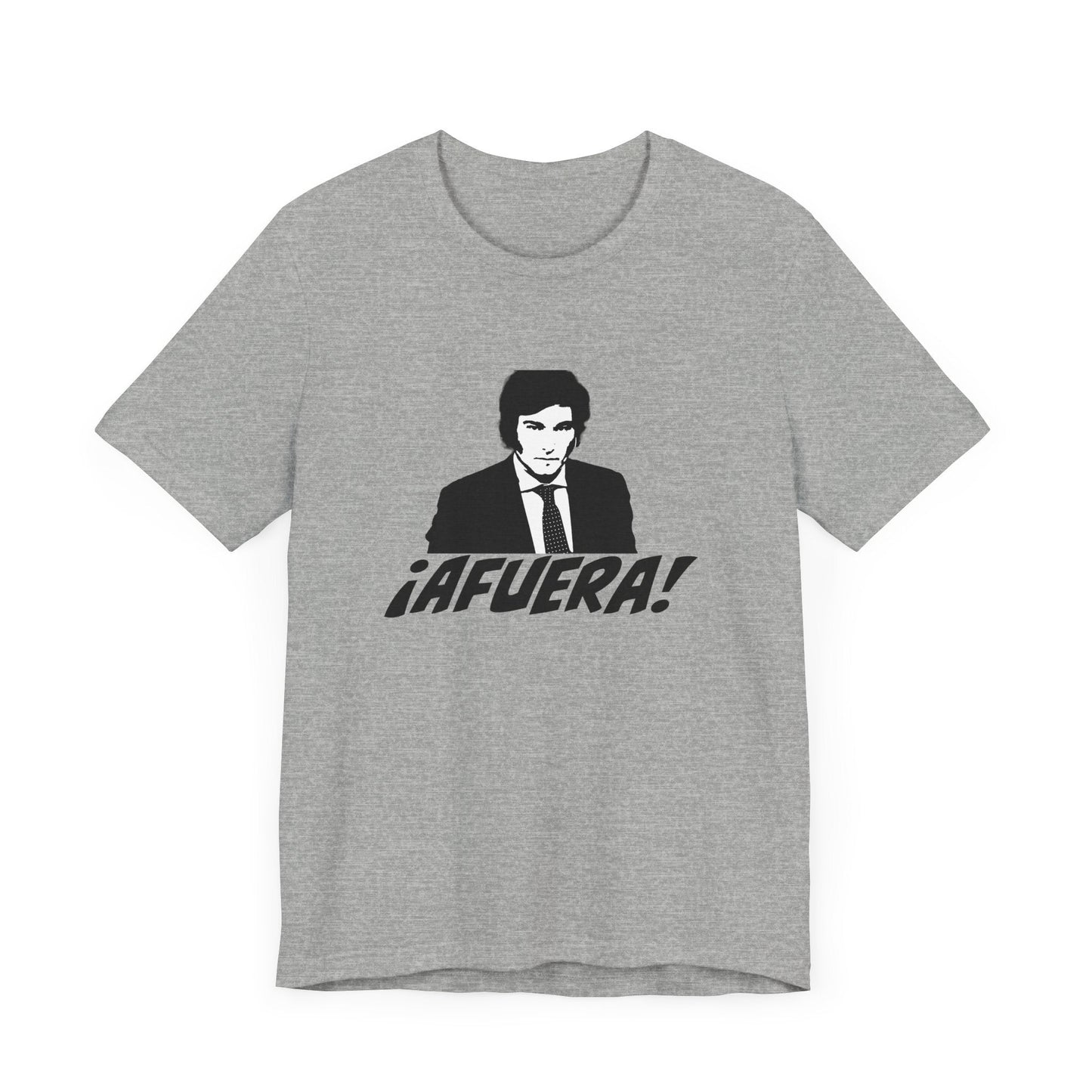 Walton & Johnson: Afuera! Javier Milei Unisex Jersey Tee - 4LibertyShop.com