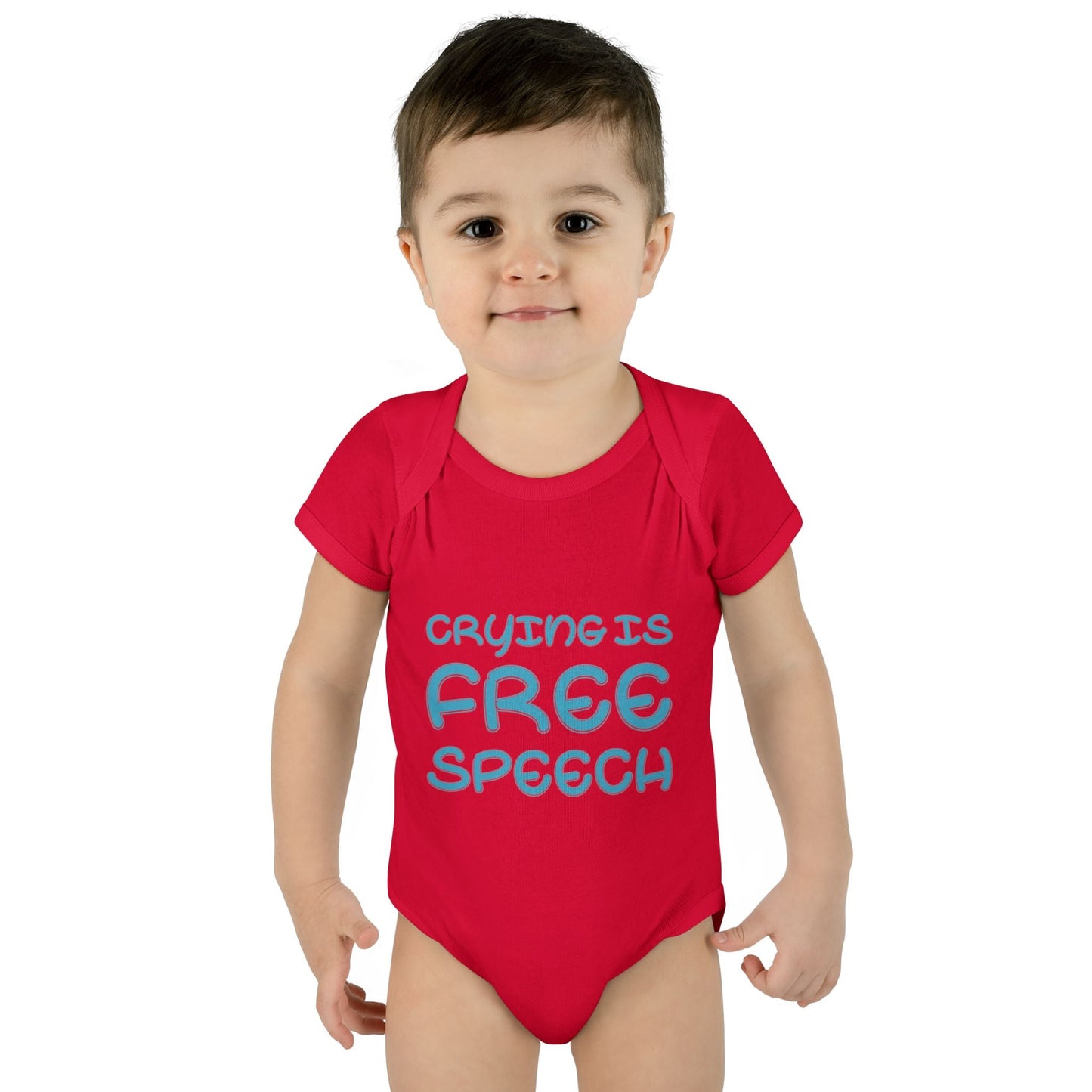 Crying is Free Speech Onesie