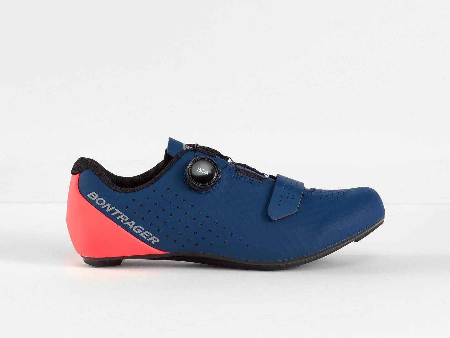 Bontrager Circuit Road 38.5 Nautical Navy/RadioactCoral Shoe