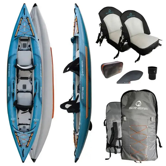 Spinera Tenaya 140 1-2 Person Inflatable Kayak [14 ft x 35.5 in]
