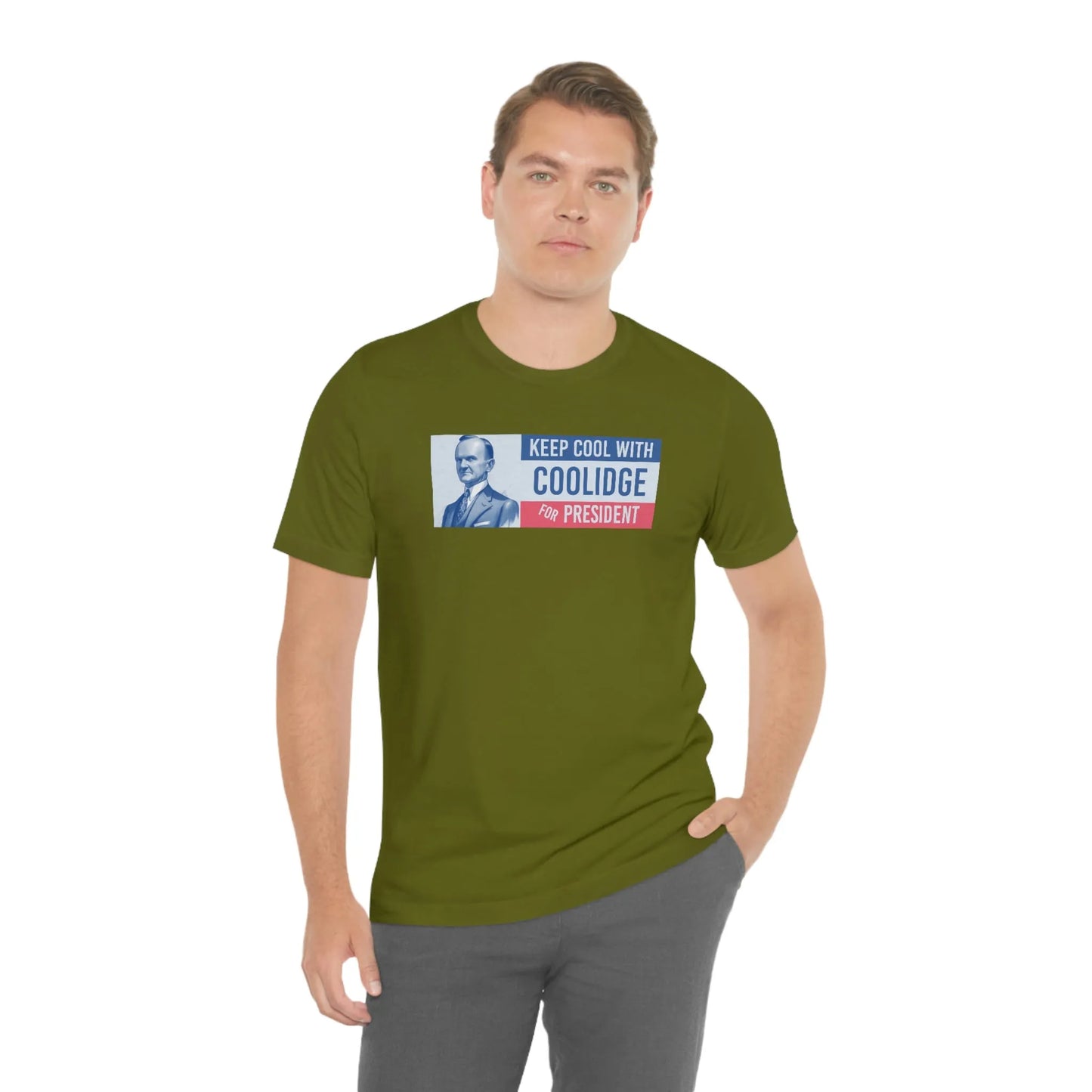 Keep Cool With Coolidge For President Calvin Coolidge T-Shirt