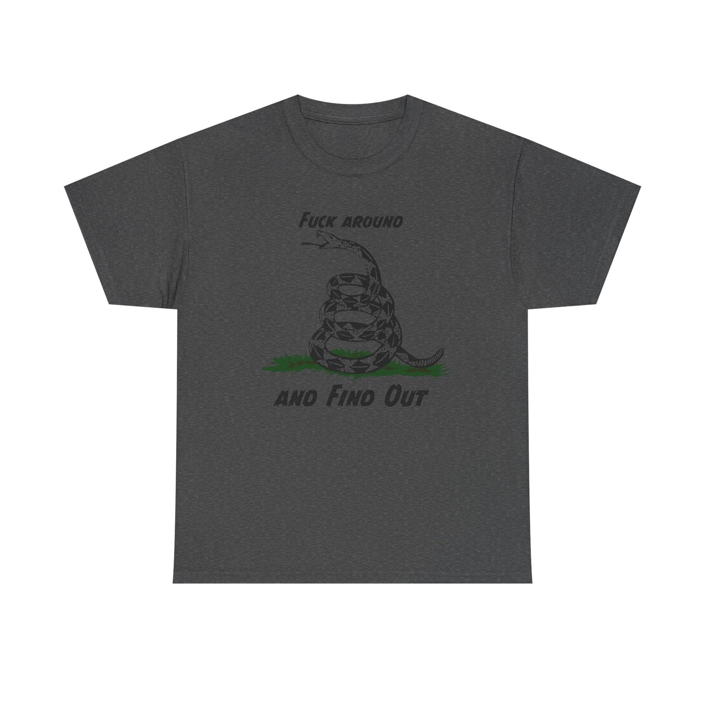 Walton & Johnson: FAFO Gadsden T-Shirt - 4LibertyShop.com