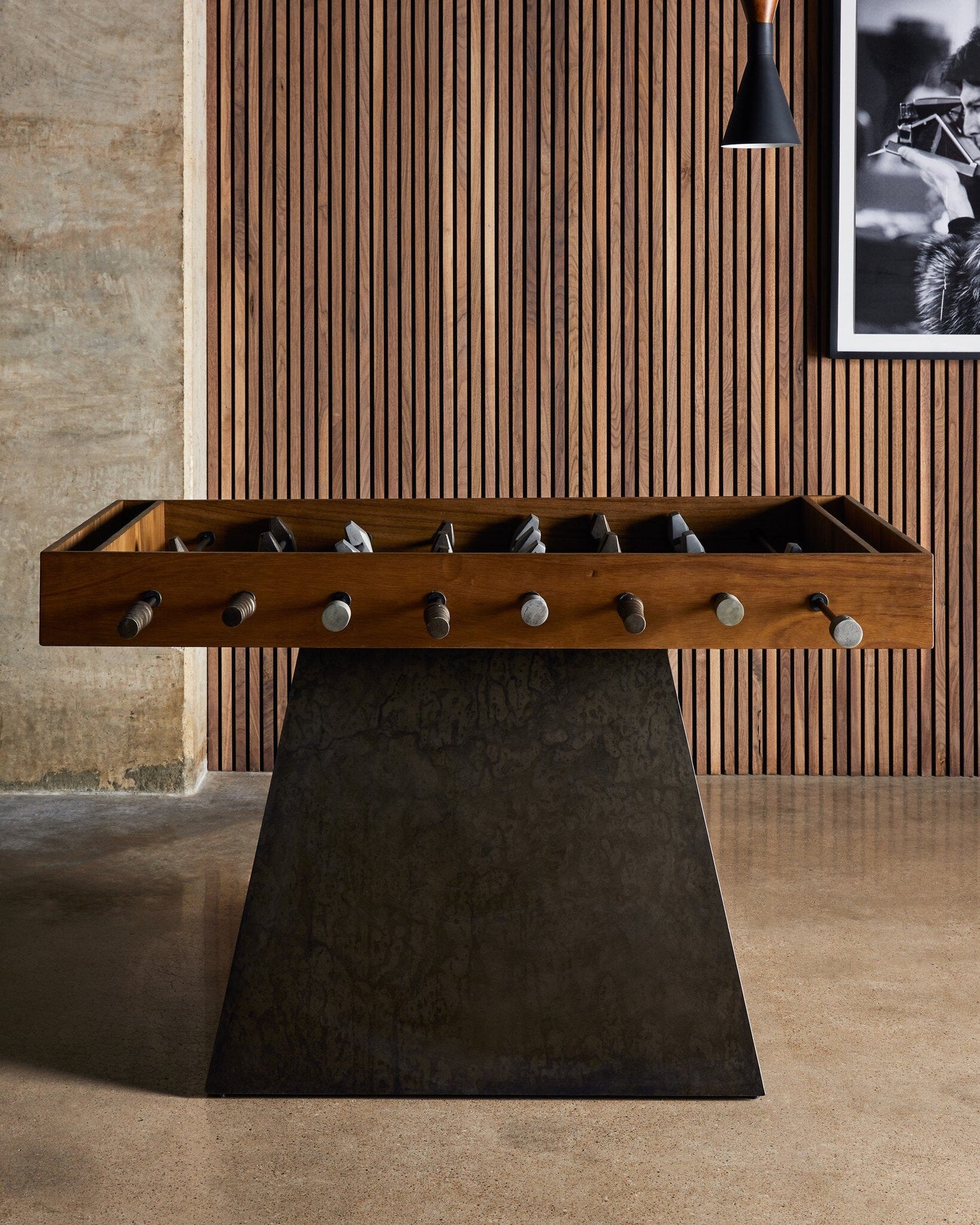 Four Hands Foosball Table - Aged Grey Steel
