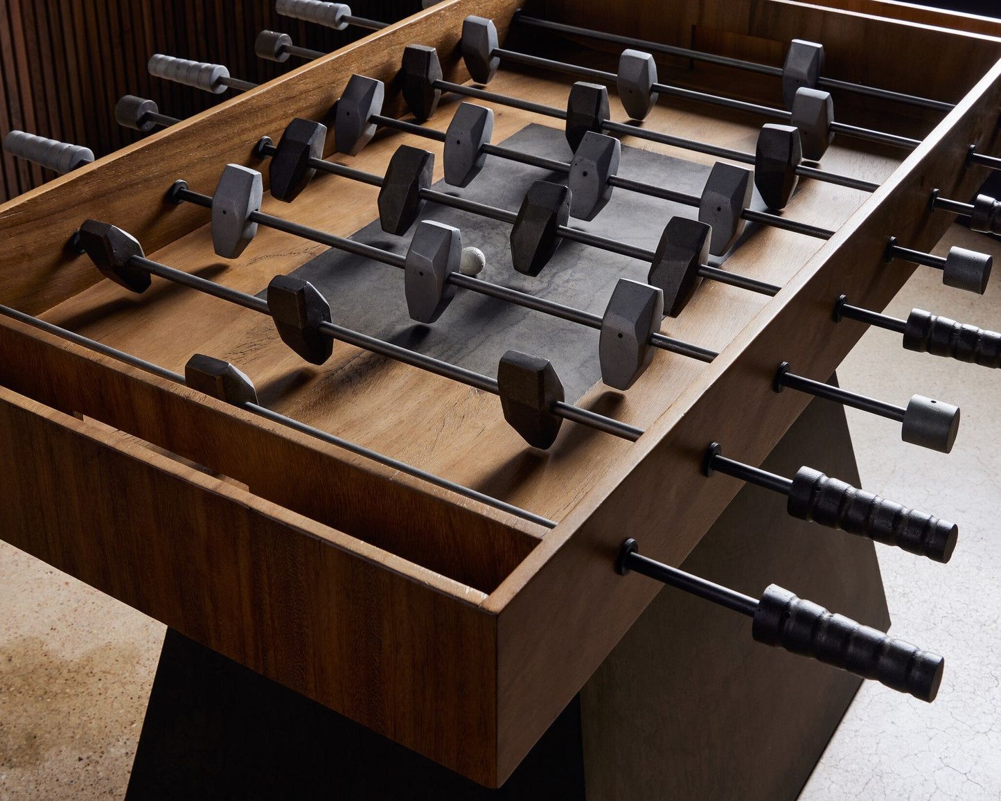Four Hands Foosball Table - Aged Grey Steel