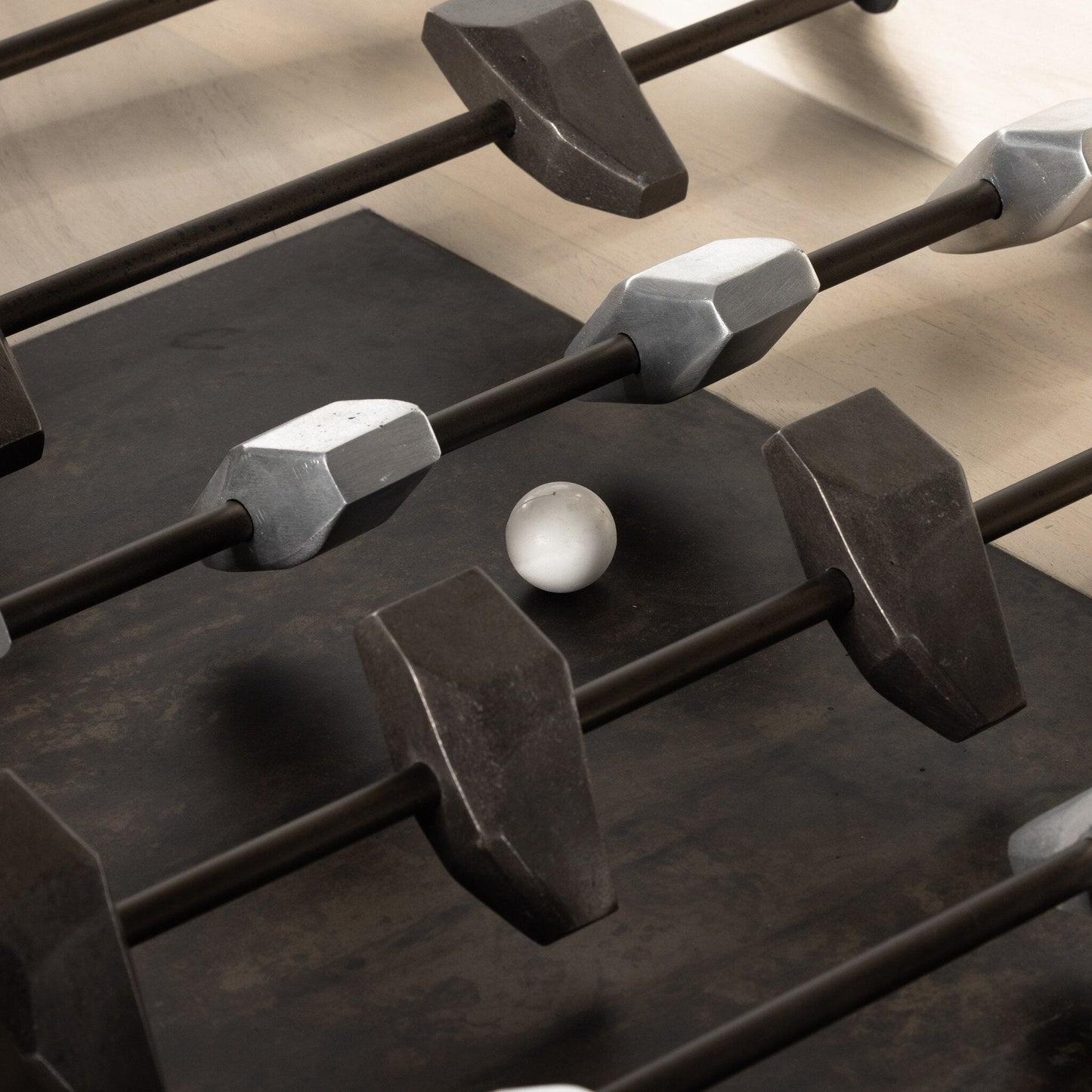 Four Hands Foosball Table - Aged Grey Steel