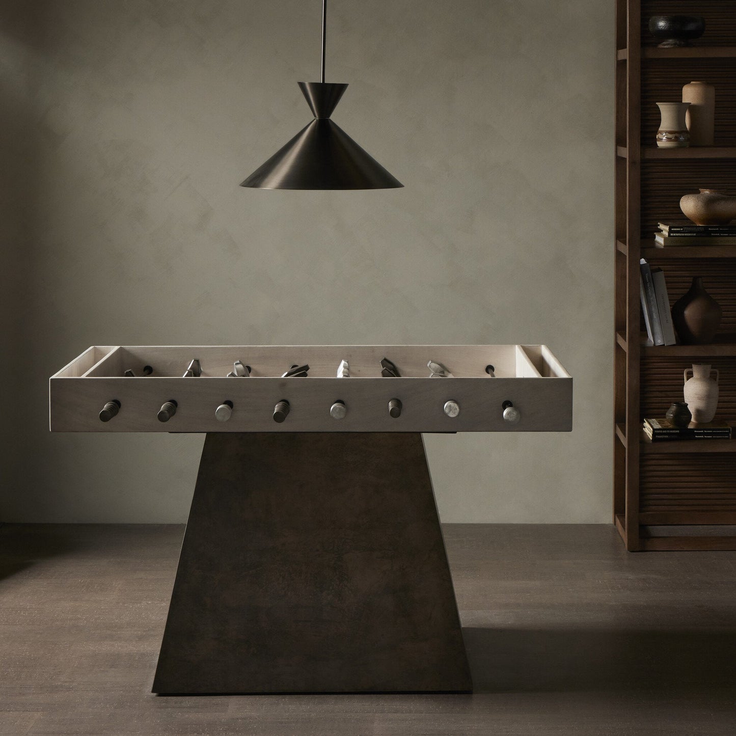 Four Hands Foosball Table - Aged Grey Steel