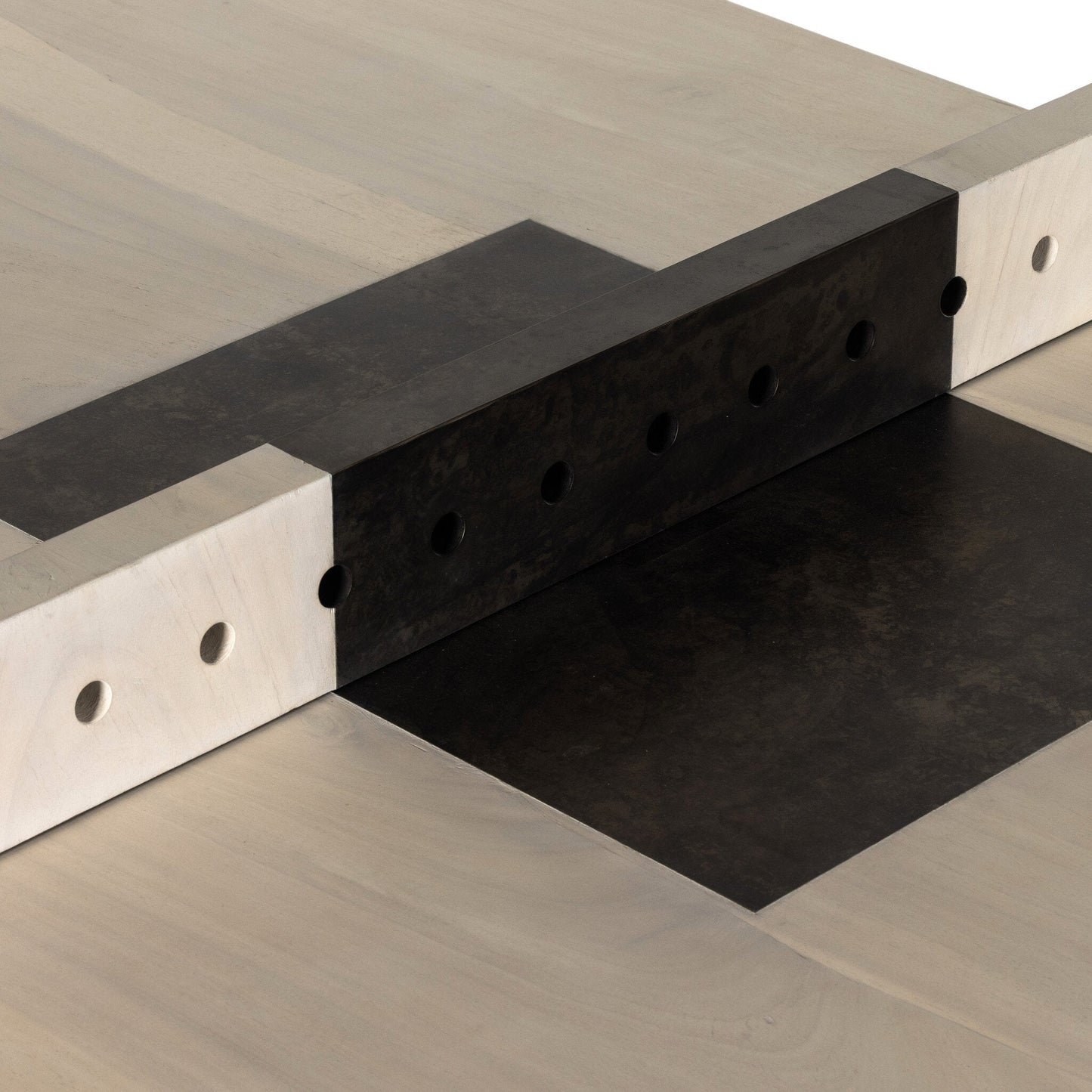 Four Hands Handmade Ping Pong Table - Aged Metal