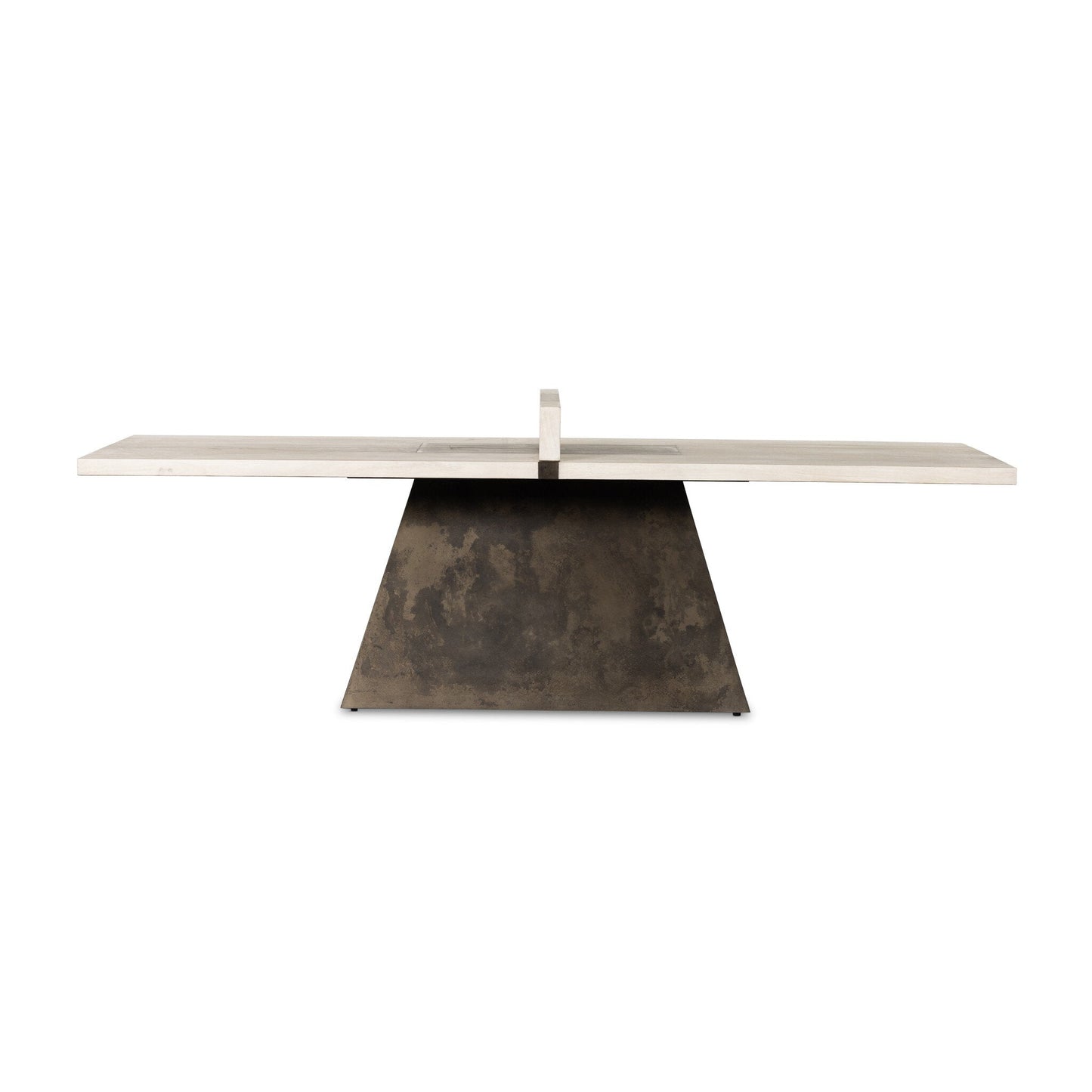 Four Hands Handmade Ping Pong Table - Aged Metal