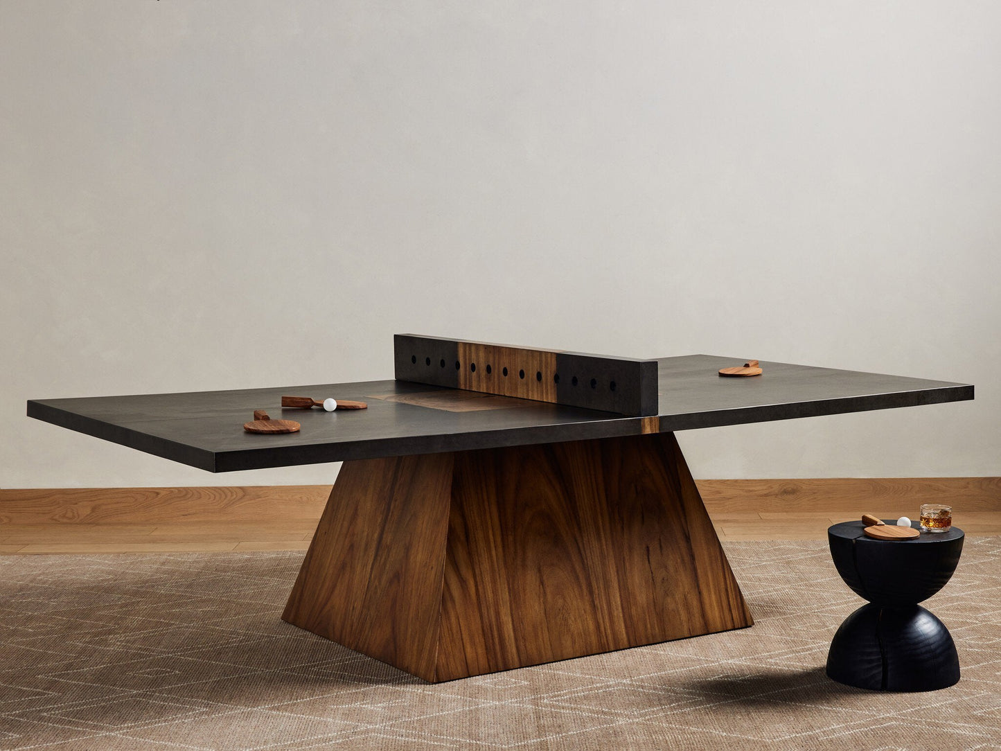 Four Hands Handmade Ping Pong Table - Aged Metal