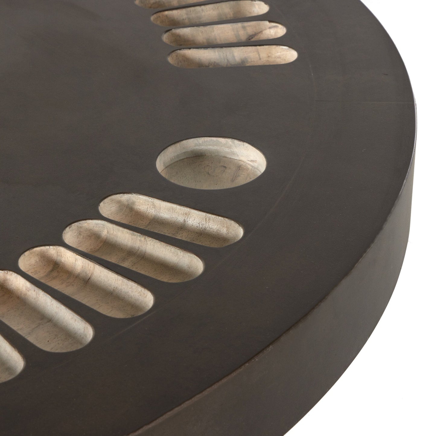 Four Hands Aged Metal Poker Table - Handmade Game Table