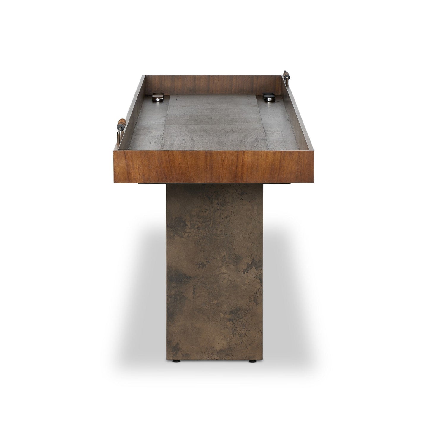 Four Hands Shuffleboard Table - Natural Brown Guanacaste