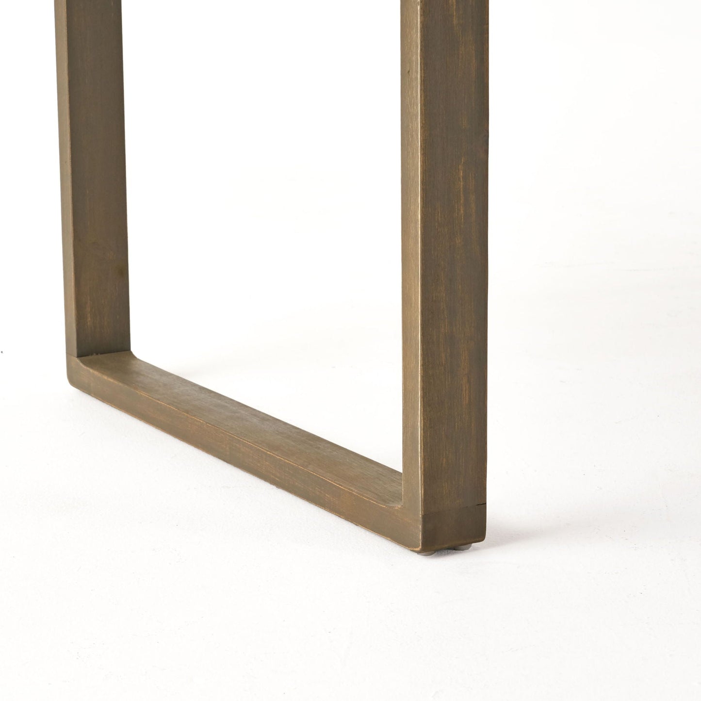 Outdoor Expandable Acacia Wood Dining Table With U-Shaped Leg