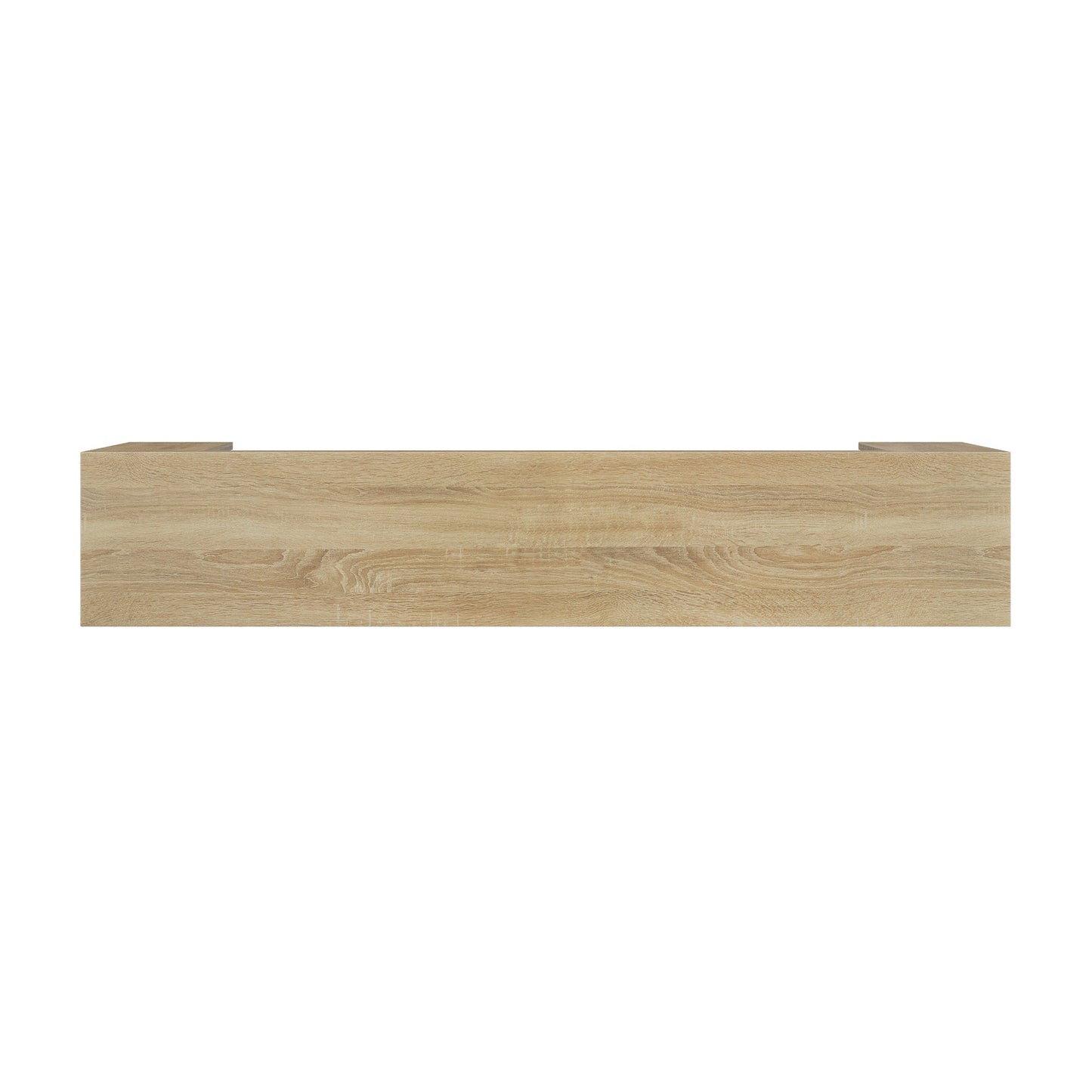 Farmhouse Style Oak-Colored Extra-Long Console Table
