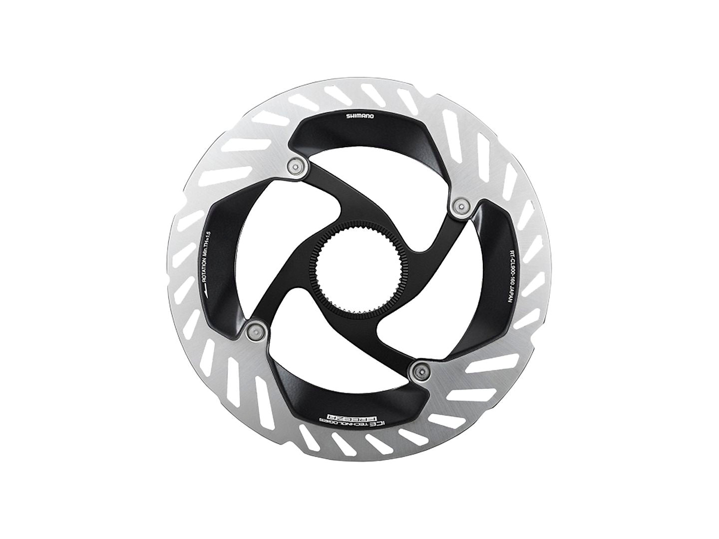 Shimano CL900ME Center Lock 180mm Silver Rotor