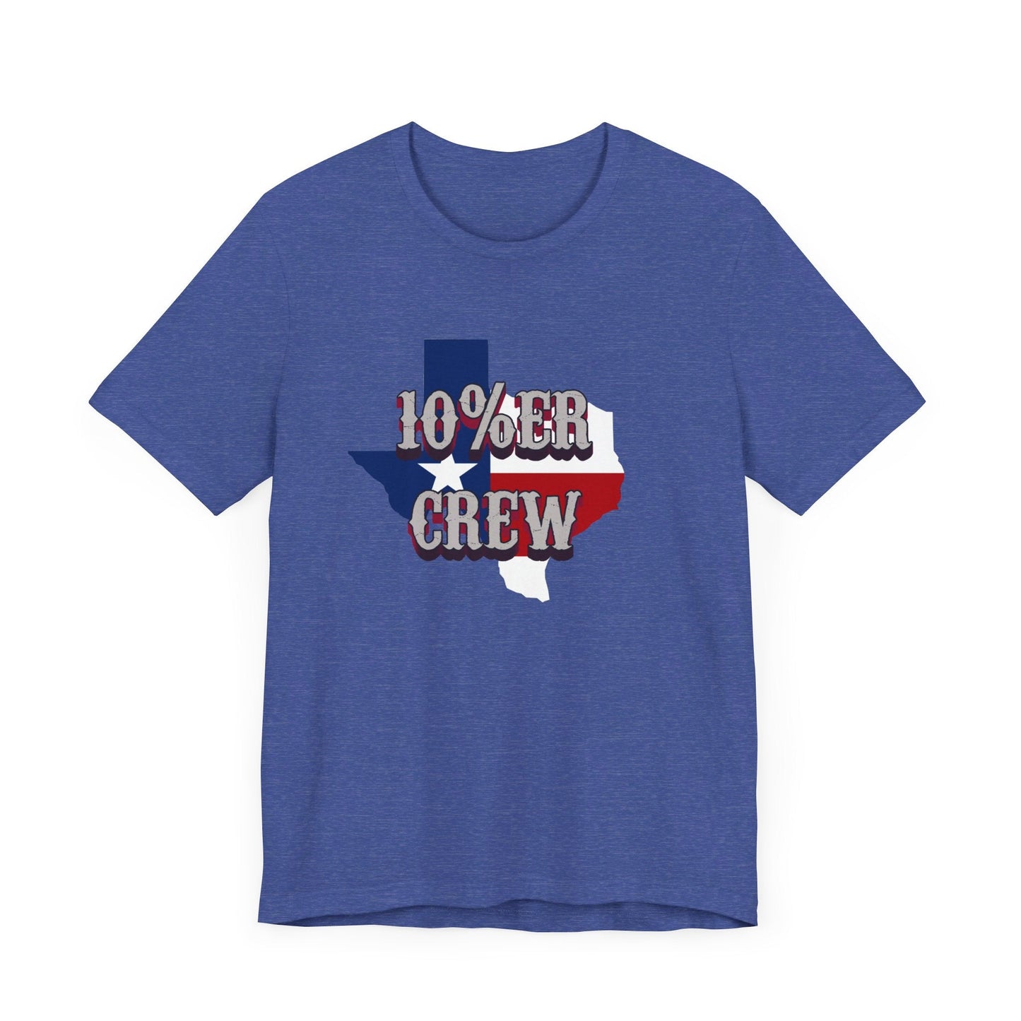 Walton & Johnson: 10%er Crew Texas Tee - 4LibertyShop.com
