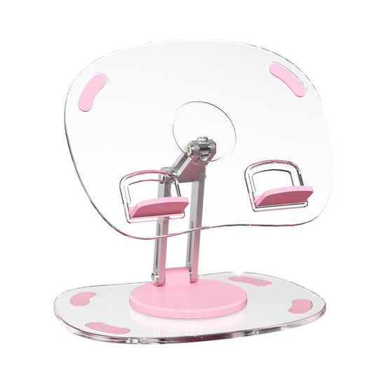 360 degree rotating acrylic tablet stand foldable portable pad stand phone stand desktop