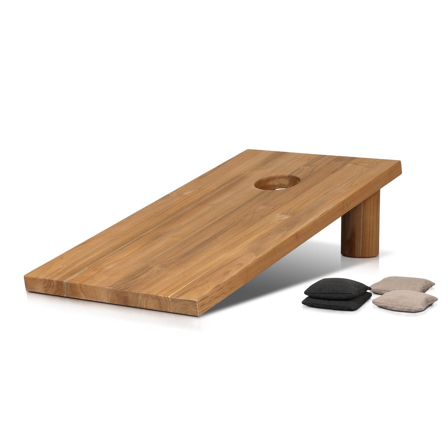 Four Hands Outdoor Bag Toss Set - Aged Natural Teak